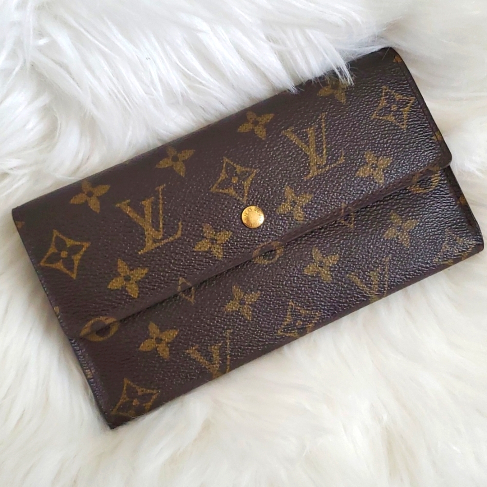 Vintage Louis Vuitton Monogram Porte Tresor International Wallet